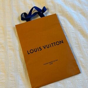 Louis Vuitton shopping gift bag